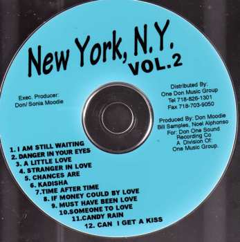 CD Various: New York, N.Y. Vol. 2