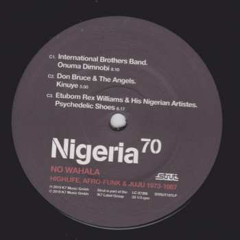 2LP Various: Nigeria 70 (No Wahala: Highlife, Afro-Funk & Juju 1973-1987)