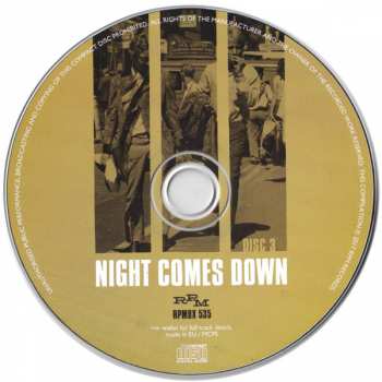 3CD/Set di cofanetti Various: Night Comes Down: 60s British Mod, R&B, Freakbeat & Swinging London Nuggets