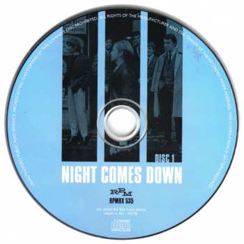 3CD/Set di cofanetti Various: Night Comes Down: 60s British Mod, R&B, Freakbeat & Swinging London Nuggets
