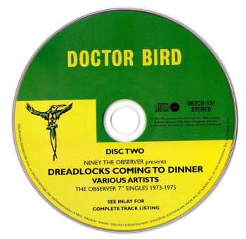 2CD Various: Niney The Observer Presents Dreadlocks Coming To Dinner