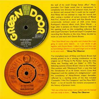 2CD Various: Niney The Observer Presents Dreadlocks Coming To Dinner