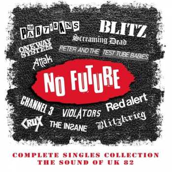 4CD/Set di cofanetti Various: No Future: Complete Singles Collection (The Sound Of UK 82)