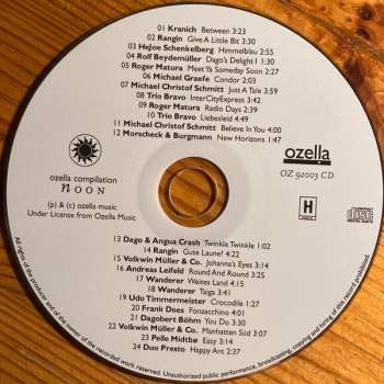 CD Various: Noon - Ozella Compilation