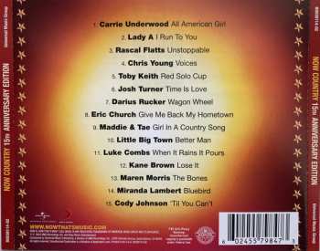 CD Various: Now Country - The Very Best Of - 15th Anniversary Edition 