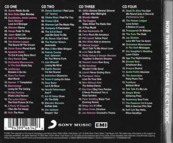 4CD Various: Now That's What I Call Electronic