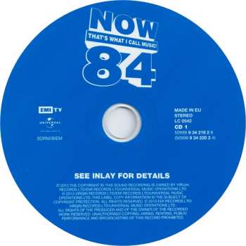 2CD Various: Now That's What I Call Music! 84
