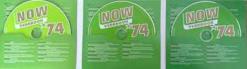 3CD Various: Now Yearbook Extra '74 (64 More Essential Hits From 1974)