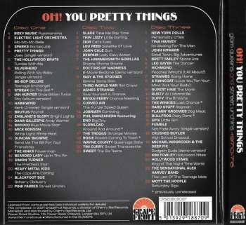 3CD/Set di cofanetti Various: Oh! You Pretty Things (Glam Queens And Street Urchins 1970-76)