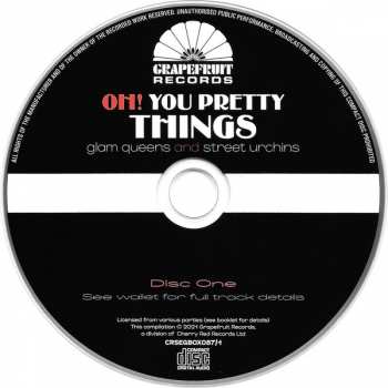 3CD/Set di cofanetti Various: Oh! You Pretty Things (Glam Queens And Street Urchins 1970-76)