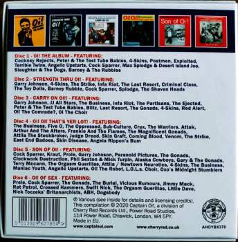 6CD/Set di cofanetti Various: Oi! The Albums
