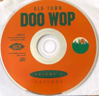 CD Various: Old Town Doo Wop Volume 3