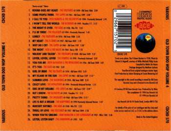 CD Various: Old Town Doo Wop Volume 4