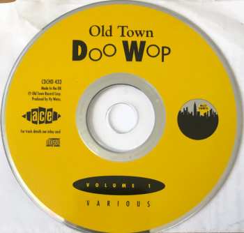 CD Various: Old Town Doo Wop Volume One