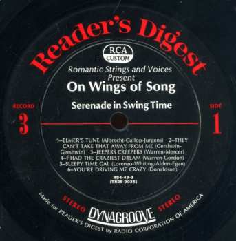 6LP/Set di cofanetti Various: On Wings Of Song (6xLP+BOX)