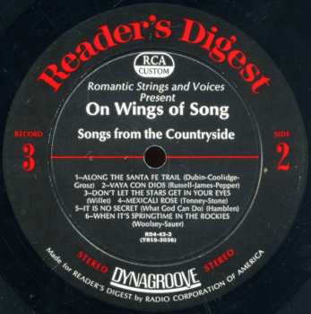 6LP/Set di cofanetti Various: On Wings Of Song (6xLP+BOX)