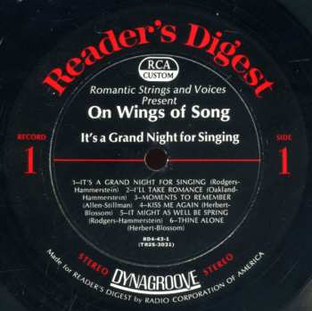 6LP/Set di cofanetti Various: On Wings Of Song (6xLP+BOX)