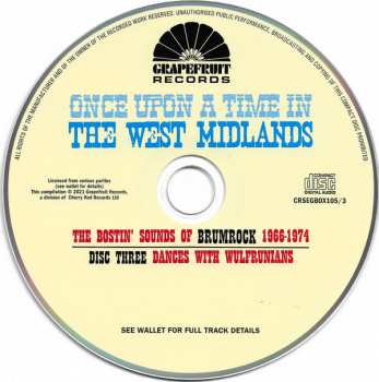 3CD Various: Once Upon A Time In The West Midlands: The Bostin’ Sounds Of Brumrock 1966-1974