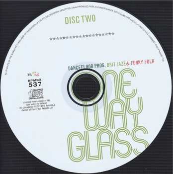3CD/Set di cofanetti Various: One Way Glass (Dancefloor Prog, Brit Jazz & Funky Folk 1968-1975)