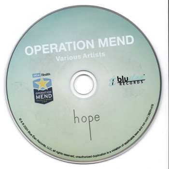 CD Various: Operation Mend: Hope