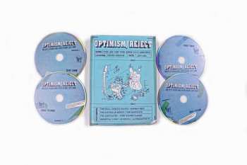 4CD/Set di cofanetti Various: Optimism / Reject (UK D-I-Y Punk and Post-Punk 1977-1981) DLX
