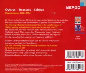CD Various: Oytsres = Treasures = Schätze (Klezmer Music 1908-1996)