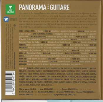 25CD/Set di cofanetti Various: Panorama De La Guitare (A World Of Classical Guitar Music)