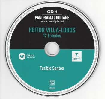 25CD/Set di cofanetti Various: Panorama De La Guitare (A World Of Classical Guitar Music)