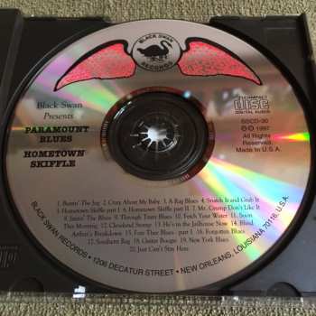 CD Various: Paramount Blues - Hometown Skiffle