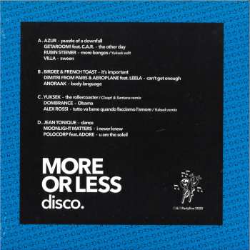 2LP Various: Partyfine Volume V: More Or Less Disco.