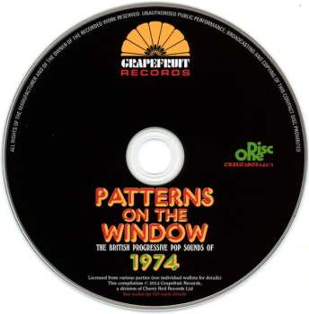 3CD/Set di cofanetti Various: Patterns On The Window (The British Progressive Pop Sounds Of 1974)