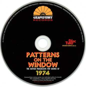 3CD/Set di cofanetti Various: Patterns On The Window (The British Progressive Pop Sounds Of 1974)