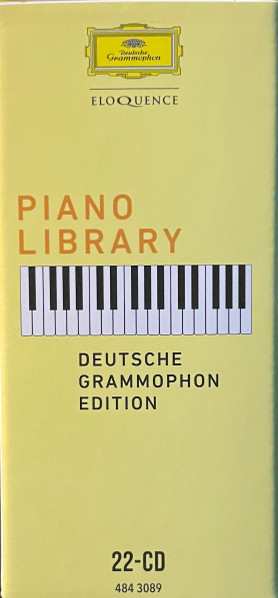 22CD/Set di cofanetti Various: Piano Library (Deutsche Grammophon Edition)