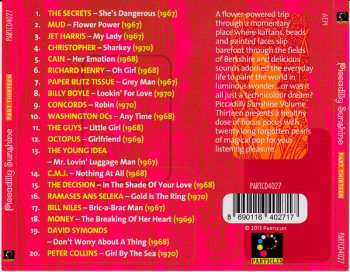 CD Various: Piccadilly Sunshine Part Thirteen: British Pop Psych And Other Flavours 1967 - 1970