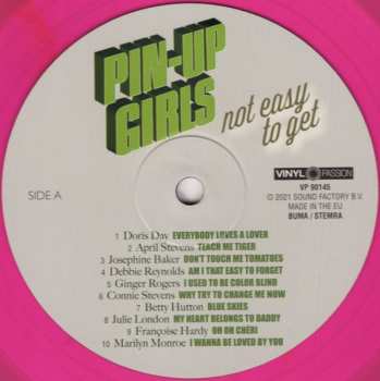LP Various: Pin-Up Girls - Not Easy To Get LTD | CLR
