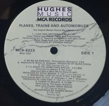 LP Various: Planes, Trains And Automobiles (The Original Motion Picture Soundtrack)