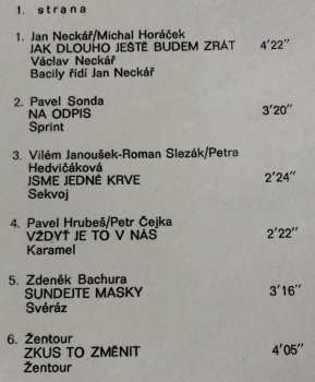 LP Various: Planeta Míru (Sokolov '87)