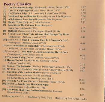 CD Various: Poetry Classics / Great Voices