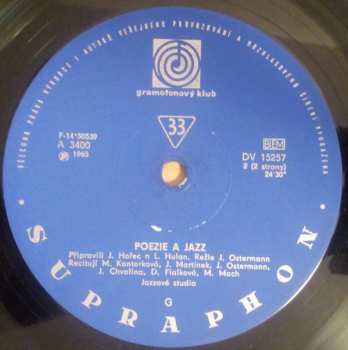 LP Various: Poezie A Jazz