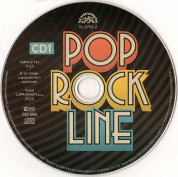 2CD Various: Pop Rock Line 1966 — 1973