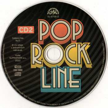 2CD Various: Pop Rock Line 1966 — 1973