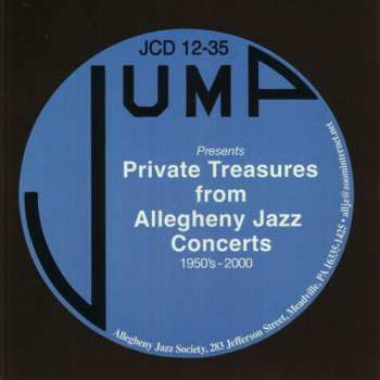 2CD Various: Presents Private Treasures From Allegheny Jazz Concerts 1950's-2000