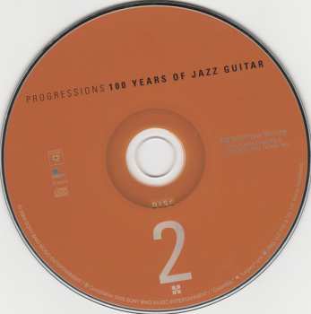 4CD/Set di cofanetti Various: Progressions: 100 Years Of Jazz Guitar