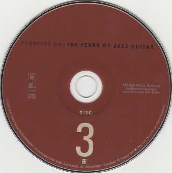 4CD/Set di cofanetti Various: Progressions: 100 Years Of Jazz Guitar