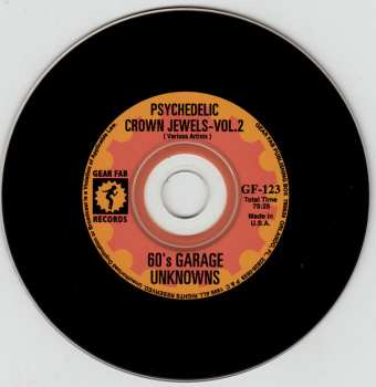 CD Various: Psychedelic Crown Jewels - Vol. 2: 60's Garage Unknowns