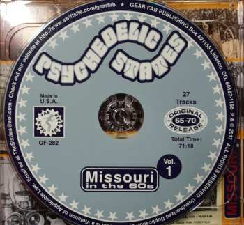 2CD Various: Psychedelic States: Missouri In The 60s
