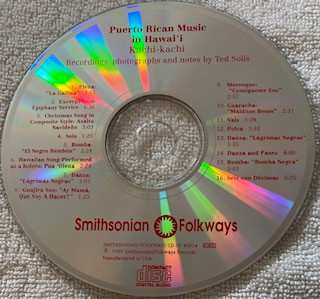 CD Various: Puerto Rican Music In Hawai'i. Kachi-Kachi