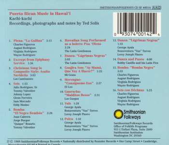 CD Various: Puerto Rican Music In Hawai'i. Kachi-Kachi