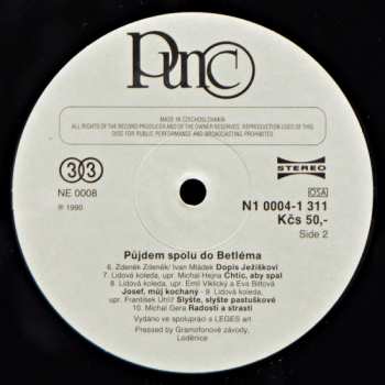 LP Various: Půjdem Spolu Do Betléma