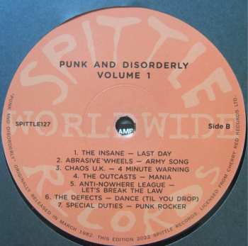 LP Various: Punk And Disorderly